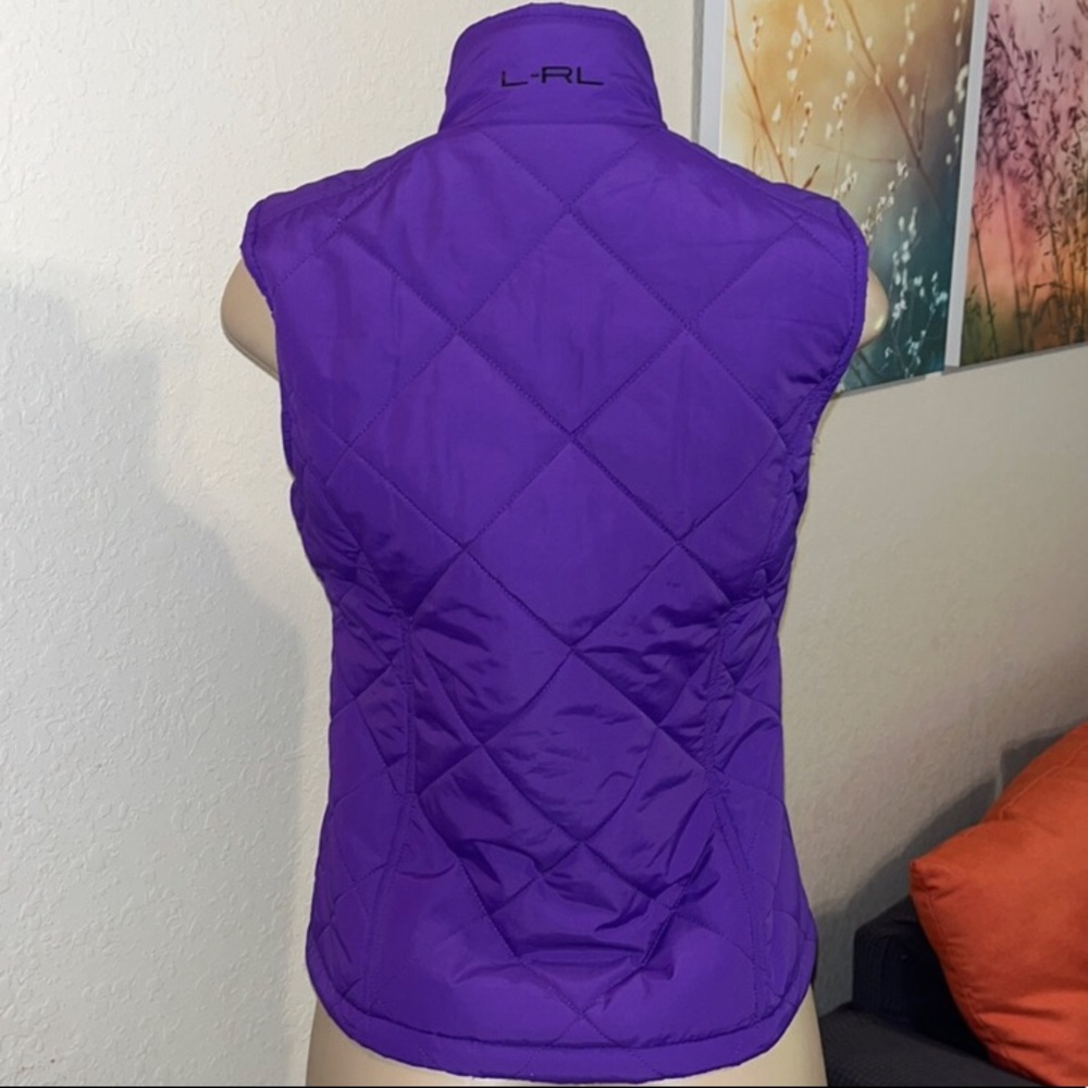 SOLD Lauren Ralph Lauren Elegant Quilted Vest - Picture 4 of 5